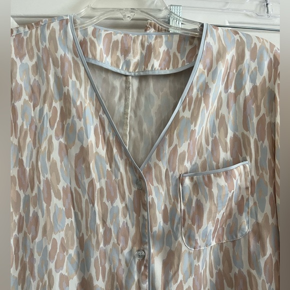 Summersalt Cloud 9 Pajama Set, Size Small, Pastal Animal Print - Picture 3 of 8